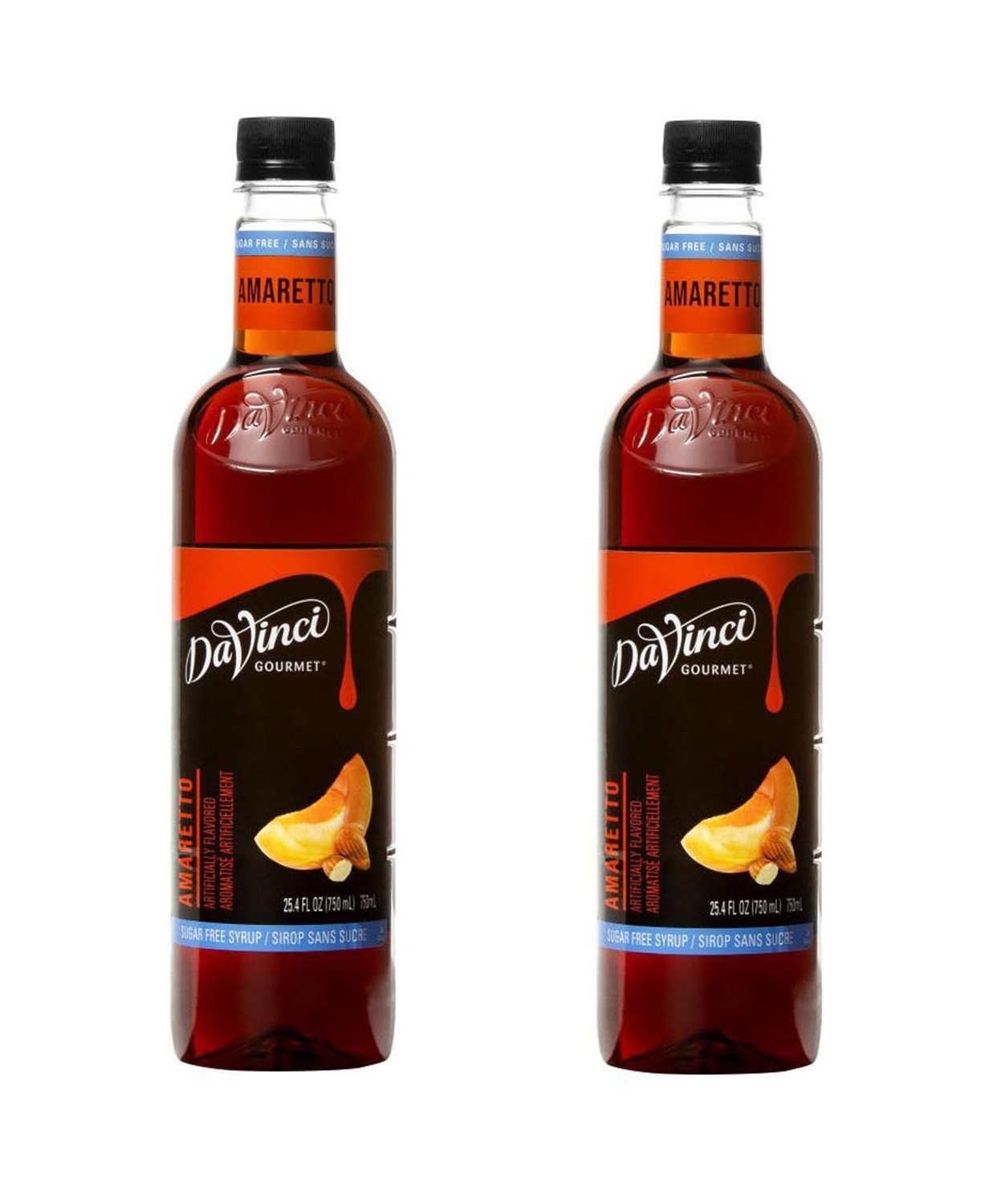 (image for) DaVinci Gourmet Sugar-Free Amaretto Beverage Syrup 750 ml